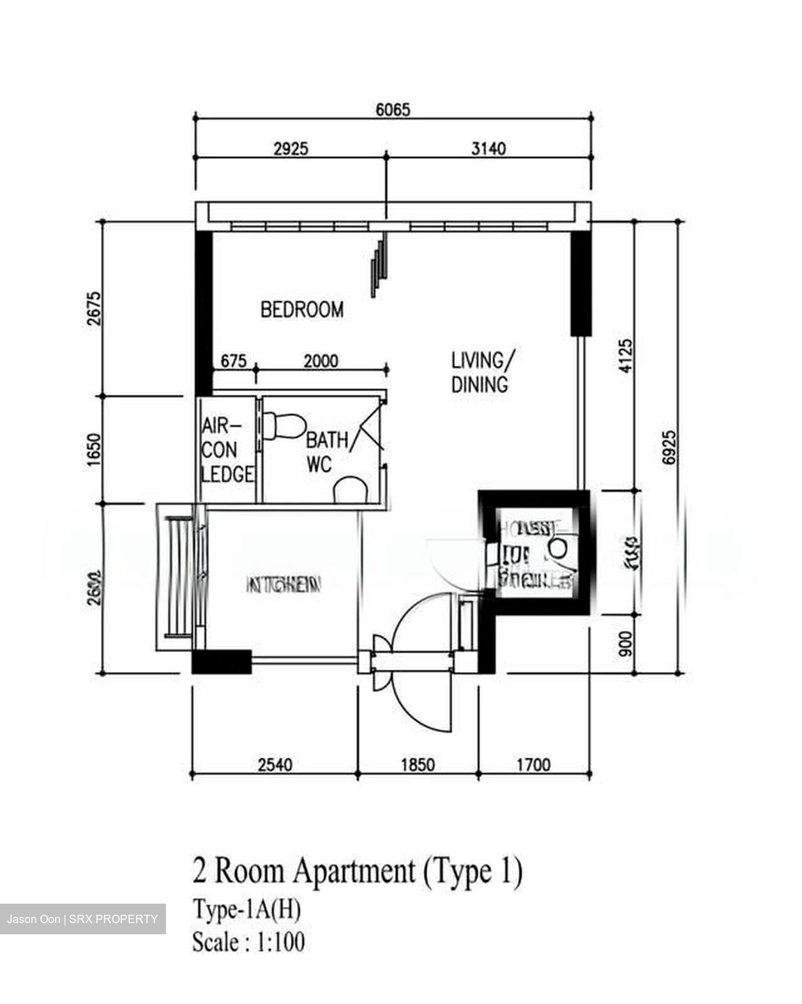Blk 232C Matilda Court (Punggol), HDB 2 Rooms #566753091